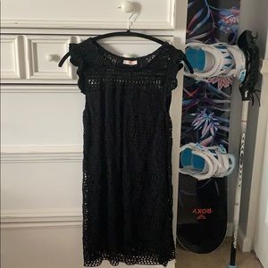 Lace mini dress